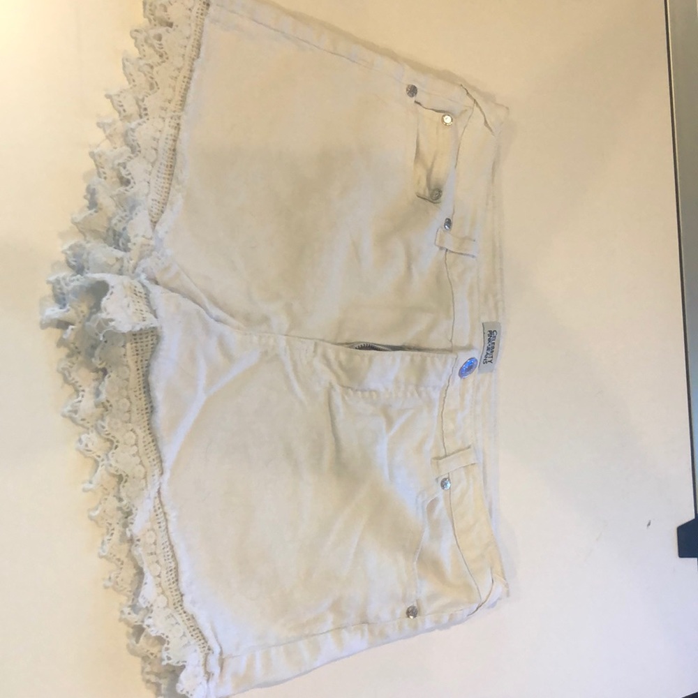 White shorts
